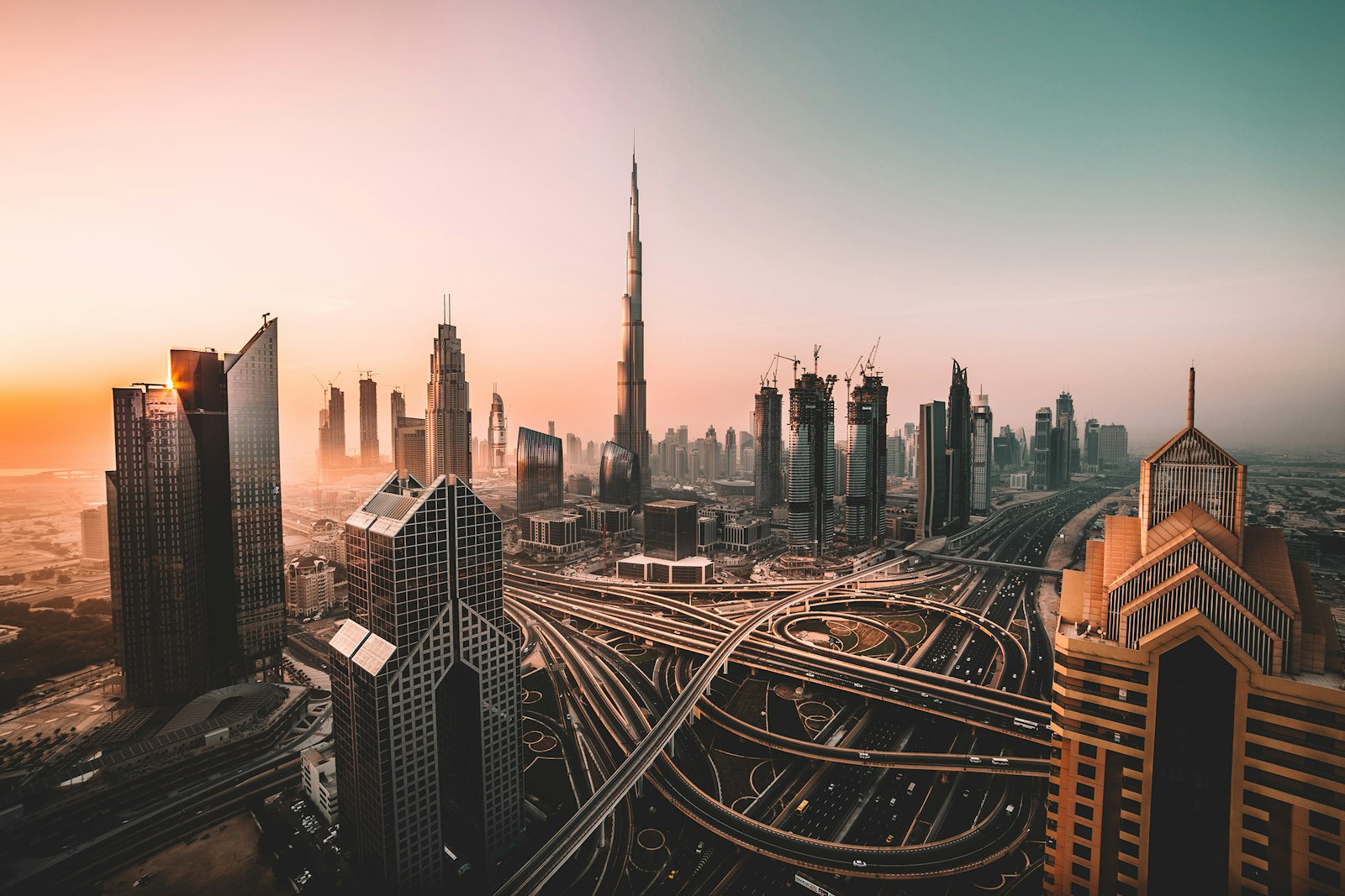 Dubai Downtown Skyline