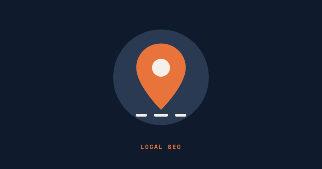 Illustration of a map location pin, for a step-by-step guide to Google Maps SEO for Dubai businesses